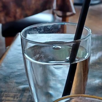 Betty's - Dirty glasses with lipstick stains on both the water and orange juice glass. Absolutely disgusting! Very UNSANITARY ! - New American Near Me - Buffalo, New York Betty's - Dirty glasses with lipstick stains on both the water and orange juice glass. Absolutely disgusting! Very UNSANITARY ! - New American Near Me - Buffalo, New York