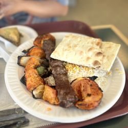Shiraz Shish Kabob - 5. Chicken Shish Kabob and 1. Shiraz Shish Kabob