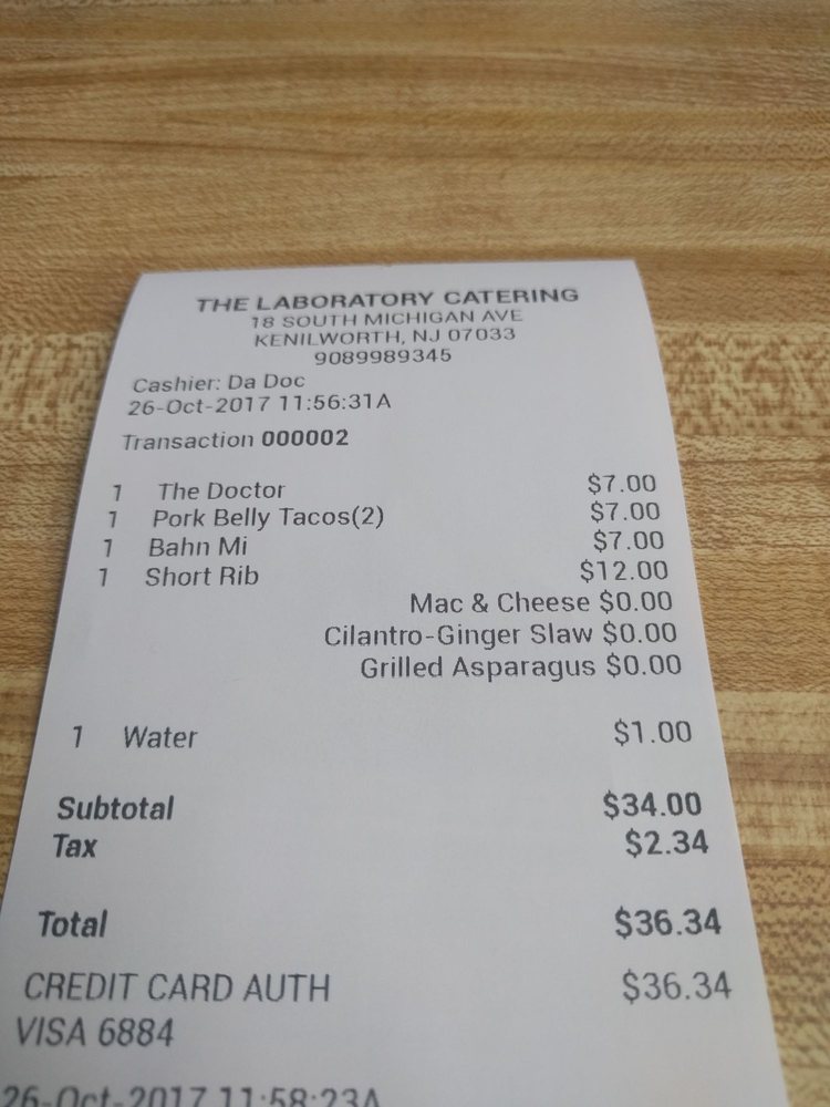 THE LABORATORY CATERING Updated July 2024 18 S Michigan Ave