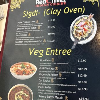 Red Chillez Indian Cuisine - Indian Near Me - Concord, North Carolina