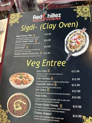 Menu photo 4 Red Chillez Indian Cuisine Concord, NC