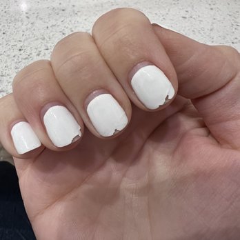 Luminous Nails - Gel manicure, one week old - Nail Salons Near Me - Glendora, California