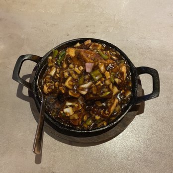 Phat Eatery - Sizzling tofu with chicken and shrimp - Malaysian Near Me - Katy, Texas Phat Eatery - Sizzling tofu with chicken and shrimp - Malaysian Near Me - Katy, Texas