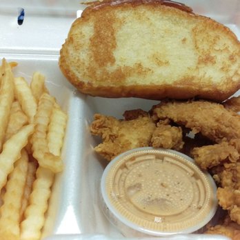 Raising Cane's Chicken Fingers - 3 fingers...skinny fingers. - Fast Food Near Me - Riverside, Illinois