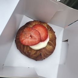Strawberry miso danish Strawberry miso danish