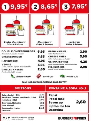 Menu photo 3 Burger & Fries Paris, 75