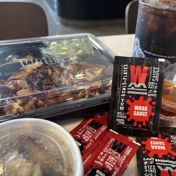 WaBa Grill - Chicken Plate with 5pc Dumplings - Fast Food Near Me - Eastvale, California