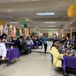 Calvary Episcopal Church - People in the dining area