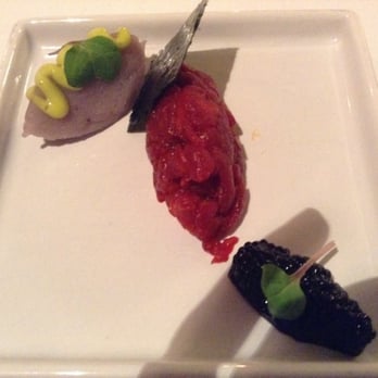 EL Ideas - Beef tartare (ghost pepper, hong vit, paprika), mashed potatoes, caviar - New American Near Me - Chicago, Illinois EL Ideas - Beef tartare (ghost pepper, hong vit, paprika), mashed potatoes, caviar - New American Near Me - Chicago, Illinois