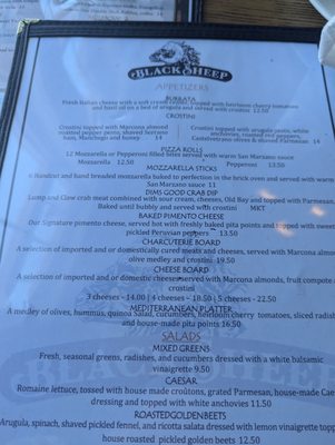 Menu photo 5 Black Sheep Beaufort, NC