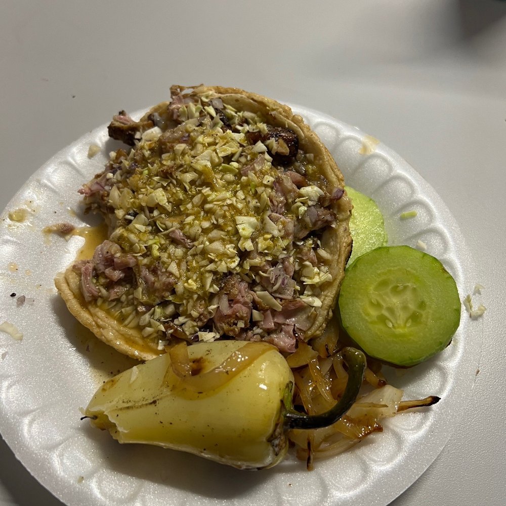 a plate of food