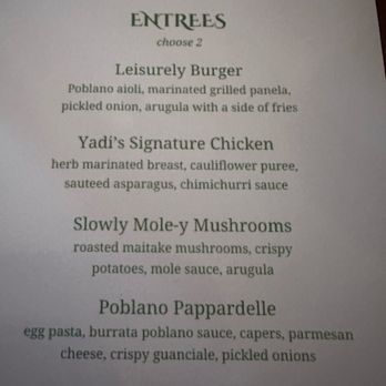 Slowly Restaurant & Lounge - Entrees for Tuesday date night dinner. - Mediterranean Near Me - San Diego, California Slowly Restaurant & Lounge - Entrees for Tuesday date night dinner. - Mediterranean Near Me - San Diego, California