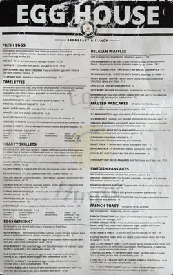 Menu photo 1 Egg House Arlington Heights, IL