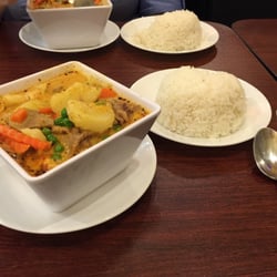 Thai at Indiana - This place was awesome! Their yellow curry is awesome! Crab Rangoon is great too! Loved it, will definitely come again!