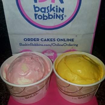 Baskin-Robbins - December 2019 FOTM BOGO Time: Jolly Mint (l) & Eggnog (r) (12/03/19). #Burbank #IceCream #SweetEats - Ice Cream & Frozen Yogurt Near Me - Burbank, California