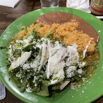 O'rale Mexican Restaurant - Pollo Enchiladas Verde Special - Mexican Near Me - Manville, New Jersey O'rale Mexican Restaurant - Pollo Enchiladas Verde Special - Mexican Near Me - Manville, New Jersey