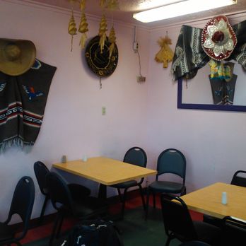 Super Torta - This is what the eating area looks like. You can definitely eat in, but you won't be reading a book or the paper here. - Mexican Near Me - Oregon City, Oregon Super Torta - This is what the eating area looks like. You can definitely eat in, but you won't be reading a book or the paper here. - Mexican Near Me - Oregon City, Oregon