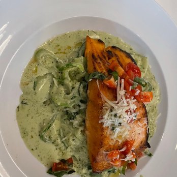 Bin 100 Restaurant - Gluten Free Salmon - Italian Near Me - Milford, Connecticut Bin 100 Restaurant - Gluten Free Salmon - Italian Near Me - Milford, Connecticut
