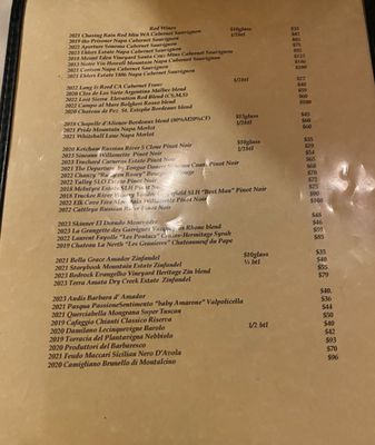 Menu photo 2 Soule Domain Kings Beach, CA