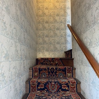 Bath Street Inn - back stairway to our room - Bed & Breakfast Near Me - Santa Barbara, California