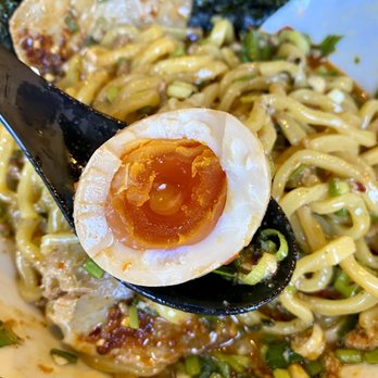 Wadaya - Deluxe Mazemen- Look at that yolk! - Ramen Near Me - Costa Mesa, California Wadaya - Deluxe Mazemen- Look at that yolk! - Ramen Near Me - Costa Mesa, California
