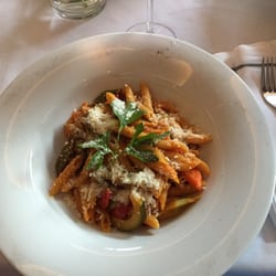 Cortina Pizzeria Ristorante - Penne Verdure, meinerseits mit ausreichend Parmesan verfeinert