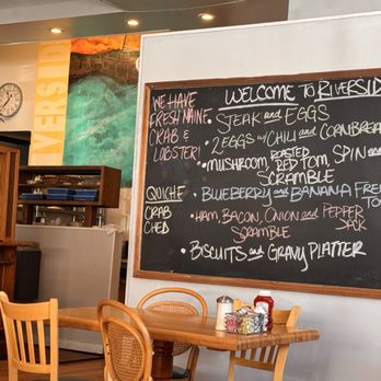 The Riverside Café - Specials of the day - American Near Me - Ellsworth, Maine The Riverside Café - Specials of the day - American Near Me - Ellsworth, Maine