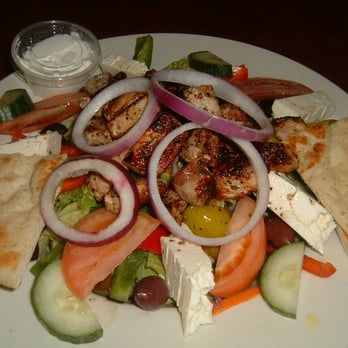 Javier's Diner - Greek Salad with Souvlaki. - Diners Near Me - Denver, Colorado
