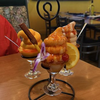 Pupusas Y Tacos Los Reyes - Soft Serve Marg flight. - Tacos Near Me - Denver, Colorado