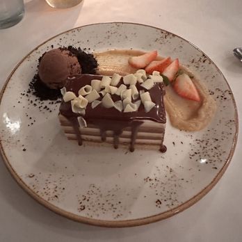Voyagers - 13 LAYERS OF CHOCOLATE - GF - Seafood Near Me - Orange Beach, Alabama Voyagers - 13 LAYERS OF CHOCOLATE - GF - Seafood Near Me - Orange Beach, Alabama