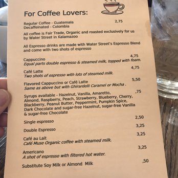 Café Muse - "For coffee lovers" ...that's me, but you ain't gettin much, so get ready for sadness - Breakfast & Brunch Near Me - Royal Oak, Michigan Café Muse - "For coffee lovers" ...that's me, but you ain't gettin much, so get ready for sadness - Breakfast & Brunch Near Me - Royal Oak, Michigan