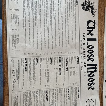 The Loose Moose - Menu - Whiskey Bars Near Me - Broadbeach, QLD The Loose Moose - Menu - Whiskey Bars Near Me - Broadbeach, QLD