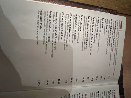Menu photo 2 Celebration Restaurant Dallas, TX