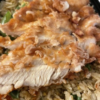 Baan Siam - Green Curry Fried Rice with Fried Chicken - Thai Near Me - Washington, DC, District of Columbia
