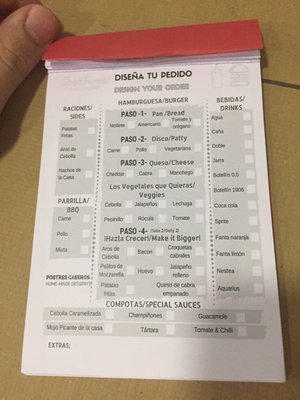 Menu photo 2 Open Burger Madrid, M