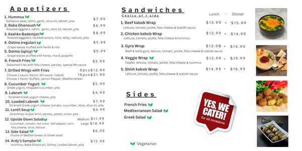 Ardy's Mediterranean Fusion by null
