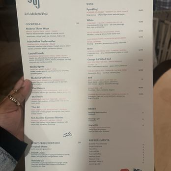 Jo's Modern Thai - Drink Menu Feb 2024 - Thai Near Me - Oakland, California Jo's Modern Thai - Drink Menu Feb 2024 - Thai Near Me - Oakland, California