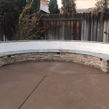 Modern Landscape - So Happy with the size of our bench Perfect! - Landscaping Near Me - Redlands, California Modern Landscape - So Happy with the size of our bench Perfect! - Landscaping Near Me - Redlands, California
