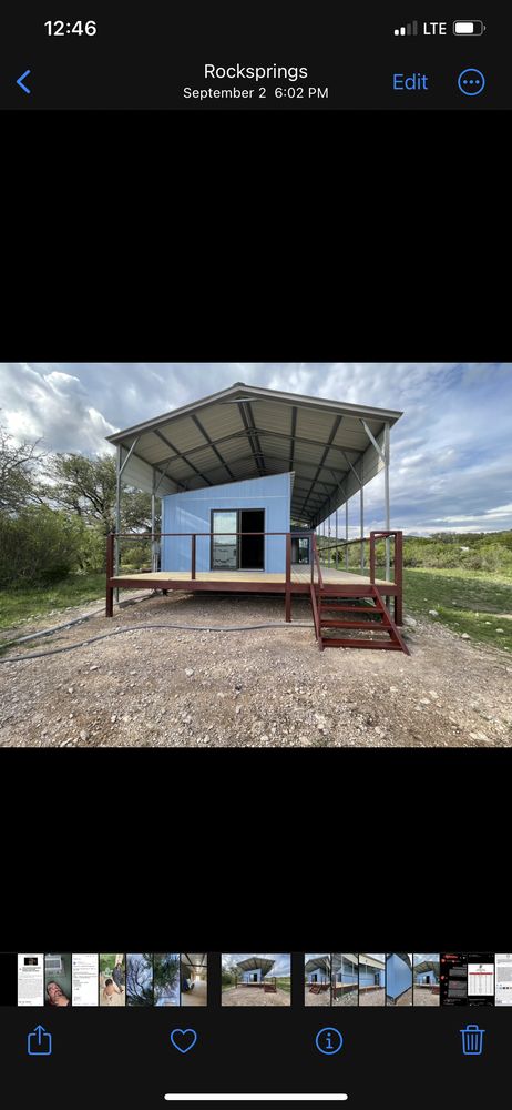 Slide of Savior metal buildings