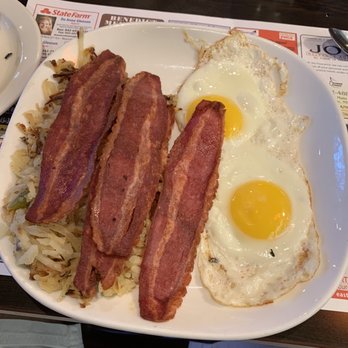 D Lux Diner - Two eggs, turkey bacon with hash browns!!! - Diners Near Me - Middletown, New York D Lux Diner - Two eggs, turkey bacon with hash browns!!! - Diners Near Me - Middletown, New York