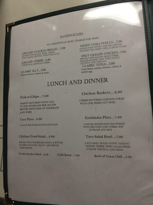 Photo of Lucky 66 Bowl - Albuquerque, NM, US. Second page of the menu