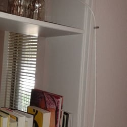 DIRECTV - Wiring thru my shelf? Thanks, Direct TV