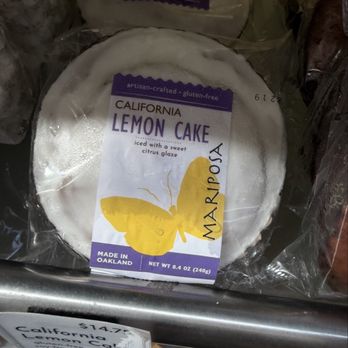 Mariposa Baking - I wonder if that lemon cake in the purple packaging is sour ? ( Questions in my mind) - Bakeries Near Me - San Francisco, California