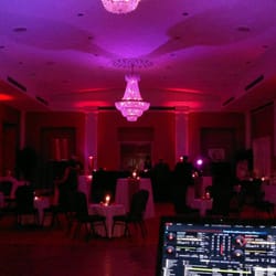 True North DJ Services - Up lighting by Halifax DJ Company, True North DJs - at the Lord Nelson Hotel.
