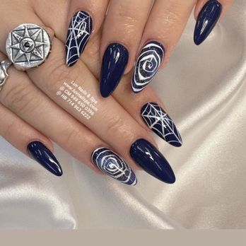 Luv Nails & Spa - Coraline theme nails - Nail Salons Near Me - Costa Mesa, California