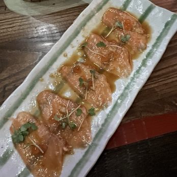 Blue Sushi Sake Grill - Truffle Salmon* - Sushi Bars Near Me - Austin, Texas