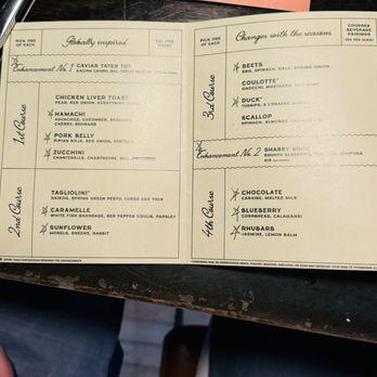 EsterEv - Menu - New American Near Me - Milwaukee, Wisconsin