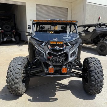 All Terrain Concepts - Custom ATC lighting kit installed on a Can-Am X3 at All Terrain Concepts shop in Camarillo, CA. - Motorsport Vehicle Repairs Near Me - Camarillo, California All Terrain Concepts - Custom ATC lighting kit installed on a Can-Am X3 at All Terrain Concepts shop in Camarillo, CA. - Motorsport Vehicle Repairs Near Me - Camarillo, California