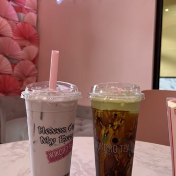 Bober Tea & Coffee - Taro Latte and  Brown Sugar Matcha Latte - Coffee & Tea Near Me - Rancho Cordova, California