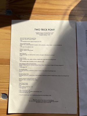 Menu photo 5 Two Trick Pony Berlin, BE